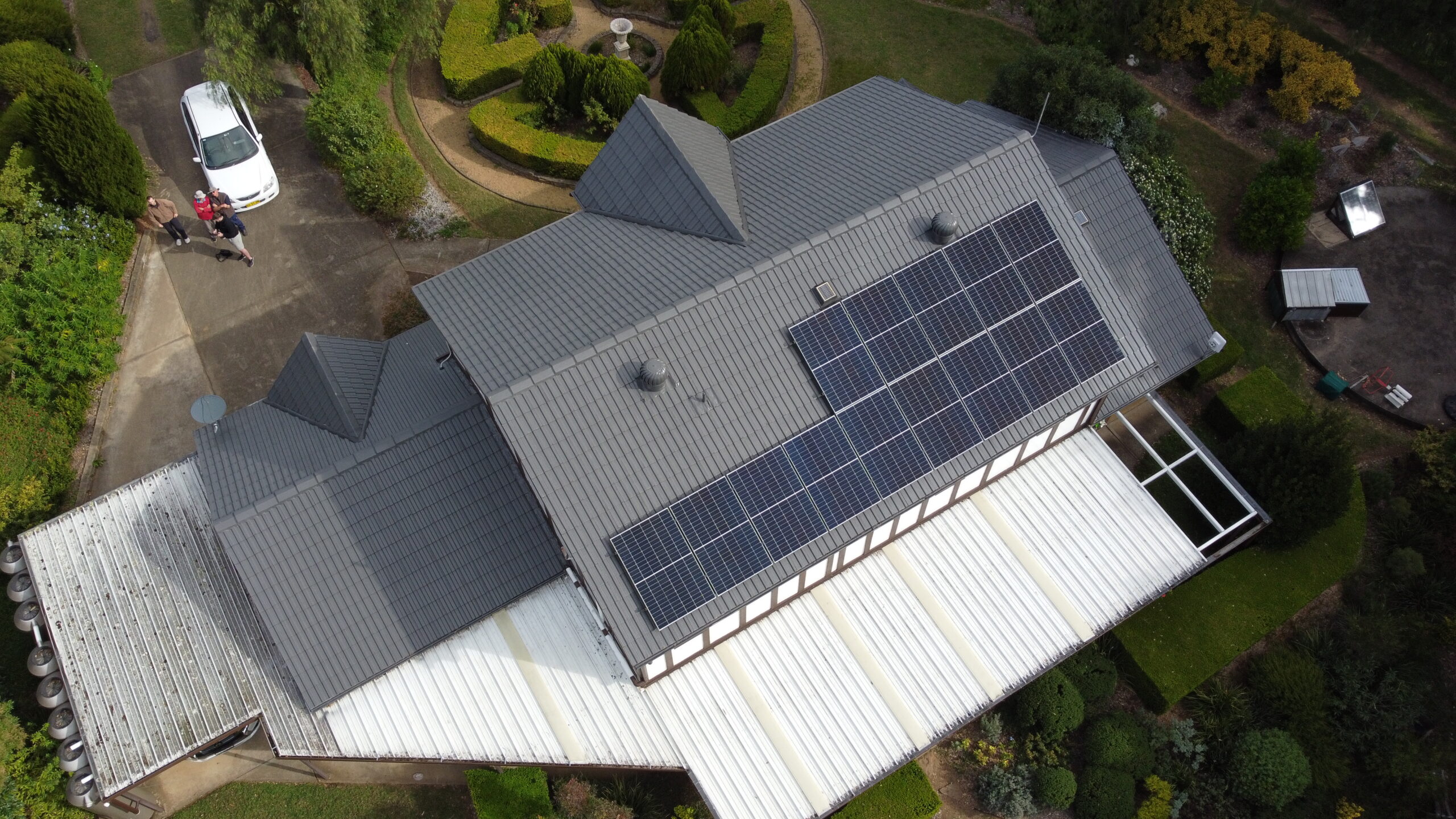 A house in Appin, NSW with solar installed on its roof